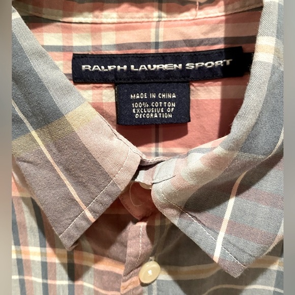 Ralph Lauren Sport short-sleeved button up - Picture 2 of 6